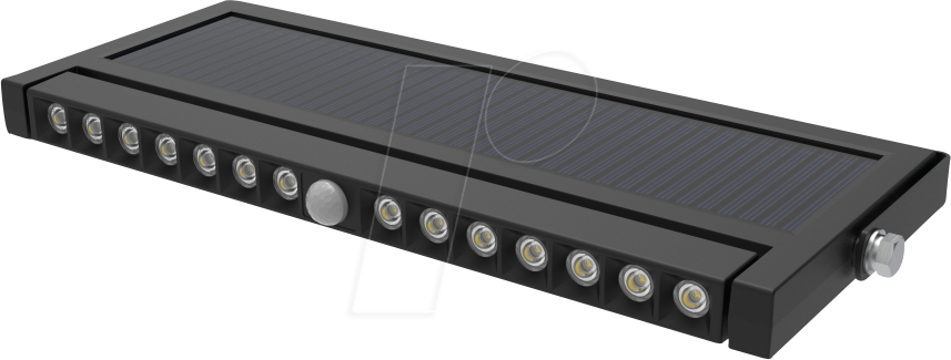 4260508890558 - LX-LXSO700101 - Solar-Wandleuchte PIR-Sensor 10 W 1000 lm 6500K IP54 schwe