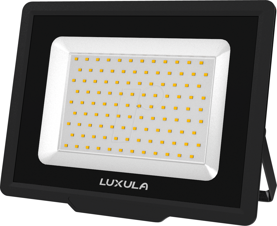 4260508897359 - Luxula - LED-Fluter eek f 100W 10000lm 3000K schwarz