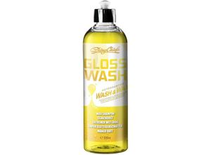 4260509371414 - ShinyChiefs GLOSSWASH MANGO - WASH & WAX Mildes Autoshampoo mit Glanzverstärker für den Just-Waxed-Look 500ml