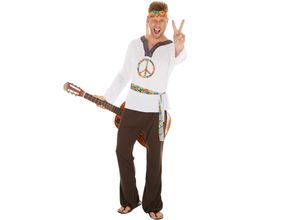 4260517461602 - tectake® Herrenkostüm Hippie Jimmy