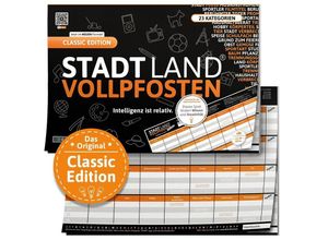 4260528094974 - Denkriesen - Stadt Land Vollpfosten® Classic Edition - Intelligenz ist relativ (Spiel)