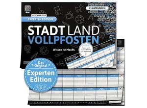 4260528094998 - Denkriesen - Stadt Land Vollpfosten® Experten Edition - Wissen ist Macht (Spiel)