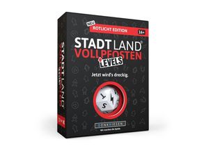 4260528095209 - Denkriesen - Stadt Land Vollpfosten® Levels - Rotlicht Edition - Jetzt wirds dreckig (Spiel)