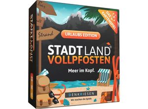 4260528095872 - DENKRIESEN - STADT LAND VOLLPFOSTEN® - Das Kartenspiel – URLAUB EDITION - \Me