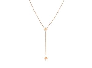 4260528493425 - Halskette Star Edelstahl rosegold