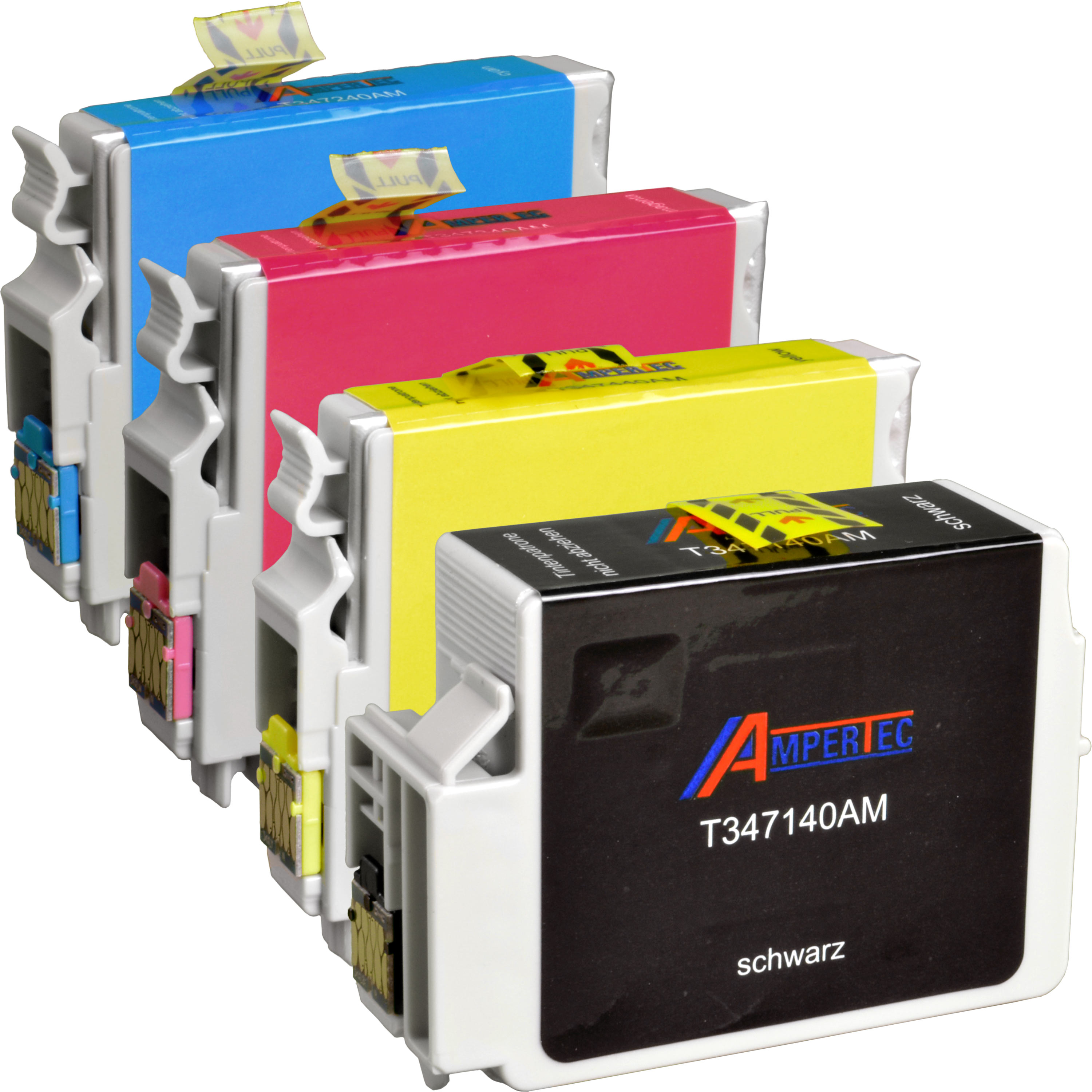 4260529928001 - 4 Tinten ersetzt Epson C13T34764010 34XL 4-farbig 4260529928001 - 4 Tinten ersetzt Epson C13T34764010 34XL 4-farbig