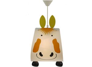 4260529933739 - - Originelle led Kinderzimmerlampe tierisch leuchtende Pendelleuchte pferd