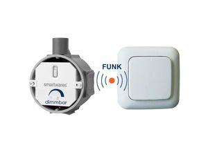 4260529938574 - Smartwares - SmartHome Funk Schalter Set = Funk-Einbaudimmer + Funk-Wandschalter max 200W