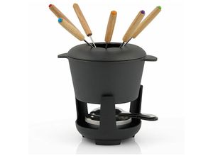 4260532291970 - Bbq-toro - 13-teiliges Gusseisen Fondue Set für 6 Personen 1 l preseasoned