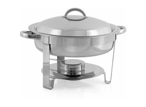 4260532293806 - Mahlzeit - Edelstahl Chafing Dish 45 Liter rund