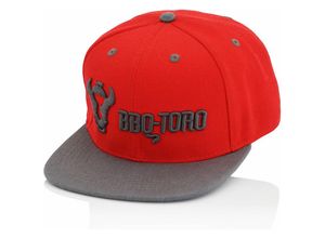 4260532293936 - Bbq-toro - Snapback Cap für Männer und Frauen | verstellbar | rot mit Sticklogo