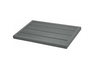 4260532298481 - Bodenplatte für Solardusche 1005 x 63 cm - Grau Indoor & Outdoor