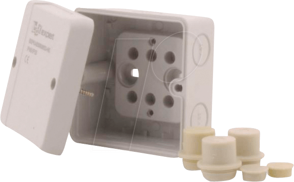 4260543451226 - Boxexpert BXPKABS888853-H01 Installations-Gehäuse 88 x 88 x 53 ABS Lichtgrau 10 St