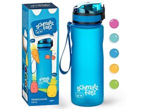 4260543580971 - schmatzfatz Trinkflasche Sportflasche 500 ml 24 cm Tritan - Blau