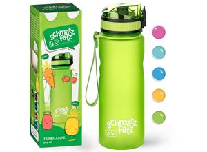 4260543580988 - schmatzfatz Trinkflasche Sportflasche 500 ml 24 cm Tritan - Limettengrün