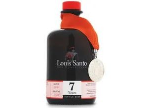 4260544291418 - Kesselherz Premium Rum Louis Santo Rum 7 Jahre Dominikanische Republik 01 L