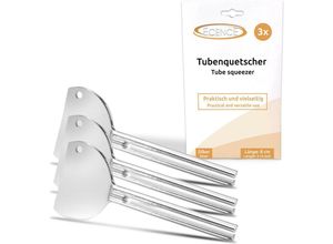 4260545431387 - Ecence - 3x Tuben-presse Tubenausdrücker Tuben-aus-quetscher Tubenschlüssel Zahnpasta