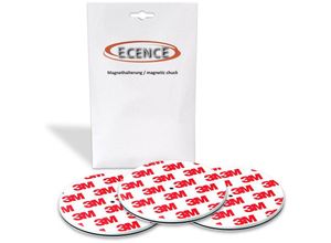 4260545435033 - Ecence - 3x Magnethalterung 70mm für Rauchmelder Feuermelder Magnet-Befestigung