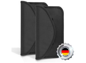 4260545437310 - Ecence - 2x rfid Strahlenschutz-Tasche Handy Schutzhülle No-Signal Funk Stop Smartphone