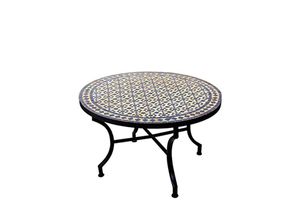 4260548755862 - Marrakesch Orient & Mediterran Interior Gartentisch Mosaiktisch Albaicin 80cm B