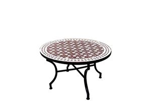 4260548755961 - Marrakesch Orient & Mediterran Interior Gartentisch Mosaiktisch Estrella 80cm B