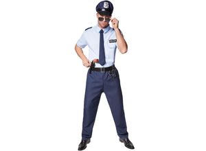 4260552083357 - tectake® Herrenkostüm Police Officer