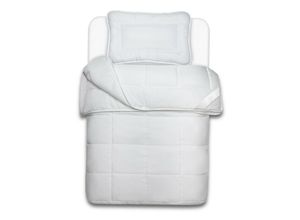 4260552381569 - NYVI Kinderbettenset Junior AllYear 100x135 cm 2-tlg - 4 Jahreszeitendecke 100x135 cm und Kissen 40x60 cm