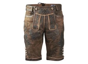 4260555394887 - Kurze Wildbock Lederhose Jan