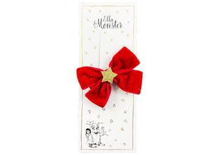 4260555843132 - Haarspange CHRISTMAS BOW 2er Pack in rot gold