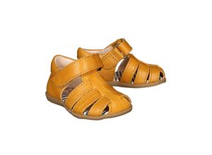 4260556092119 - Anna und Paul® - Lauflern-Sandalen PAULI mit Klett in ocker Gr22