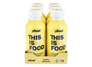 4260556635590 - YFood Food Drink Happy Banana 500 ml 6er Pack