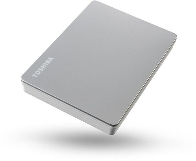4260557511343 - TOSHIBA externe HDD-Festplatte Canvio Flex Festplatten Gr 4 TB silberfarben Externe Festplatten
