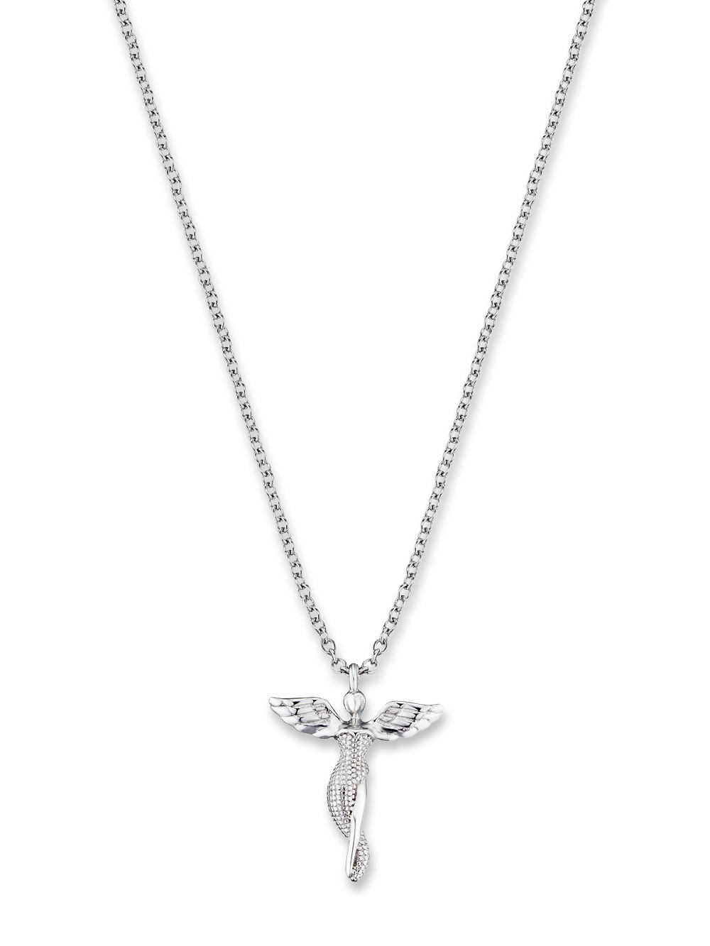4260562167115 - Kette mit Anhänger ENGELSRUFER Engel ERN-LILANGELE RN-LILANGEL-G ERN-LILANGEL-R Halsketten Gr Silber 925 (Sterlingsilber) Länge 44 cm silberfarben Damen Ketten mit Anhänger