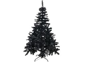 4260563534596 - - Weihnachtsbaum inkl Ständer Schwarz 150 cm-MYW52201