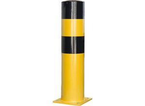 4260563721743 - Rammschutz-Poller Ø 273 mm Wandstärke 5 mm zum Aufdübeln Bodenplatte 350 x 350 mm