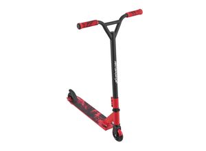 4260565526346 - Stunt Scooter Red Smoke - Trick Roller für Kinder & Jugendliche - Tretroller Rot Schwarz