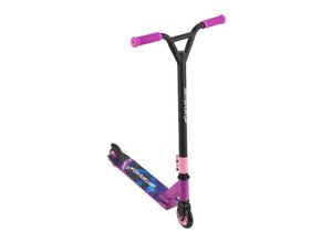 4260565526391 - Stunt Scooter Galactic Cruiser - Trick Roller für Kinder & Jugendliche - Tretroller Lila