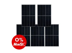 4260565527411 - RISEN Solarpanel RSM40-8-410M 5er Set 2050 Watt - Balkonkraftwerk Solarmodul je 410 W - Verkauf nur an Endverbraucher