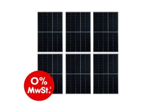 4260565527428 - RISEN Solarpanel RSM40-8-410M 6er Set 2460 Watt - Balkonkraftwerk Solarmodul je 410 W - Verkauf nur an Endverbraucher