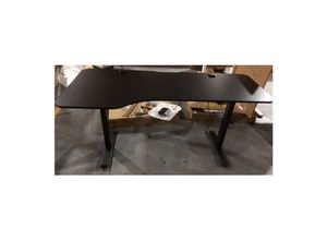 4260565527954 - Höhenverstellbarer Schreibtisch 160x75cm - Elektrisch stufenlos verstellbar Bürotisch Sitz- & Stehtisch Speicherplatz Memory-Funktion - Schwarz