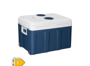 4260565527992 - elektrische Kühlbox 40 Liter 12 V   230 V für Auto Lkw Reisemobil Camping - Mini Kühlschrank kalt & warm - thermoelektrische Box - Blau