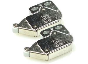 4260567485795 - - 2er-Pack Sorter 95 Schnäpper Metal (1330045565) - Einraster öffnen und schließen durch drücken