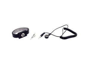 4260573961788 - Gmbh esd schutz metallketten-armband 10 mm druckknopf spiralkabel 18 m und adapter professionelles antistatik zubehör - Quadrios