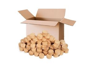 4260575628061 - Floranica Holzbriketts 100% Gepresste Rundholzbriketts 20kg im Karton Brikett Ideal für Kamin Ofen R