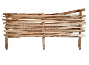 4260575628085 - Floranica Gartenzaun aus Haselholz Beeteinfassung Rasenkanten 1 STK x 30cm x 100cm Zaun Holz Beetumr 4260575628085 - Floranica Gartenzaun aus Haselholz Beeteinfassung Rasenkanten 1 STK x 30cm x 100cm Zaun Holz Beetumr