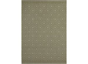 4260578026697 - Teppich FREUNDIN HOME COLLECTION Breeze Teppiche Gr B L 200 cm x 290 cm 8 mm 1 St grün (grün creme) Esszimmerteppiche