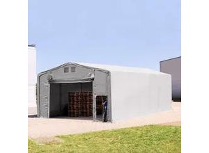 4260578425193 - Outlander 8x12m Zelthalle PRIMEtex-Plane grau ohne Statik - (80020)