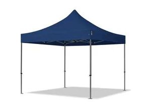 4260578431125 - 3x3m Stahl Faltpavillon ohne Seitenteile blau - (600006)