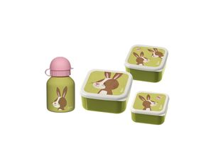 4260578499514 - Sigikid Snackboxen + Trinkflasche 4er Set