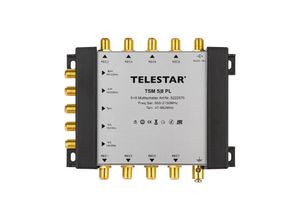 4260579060010 - TELESTAR TSM 5 8 PL Multischalter im Set mit Inverto 40mm Quattro-LNB